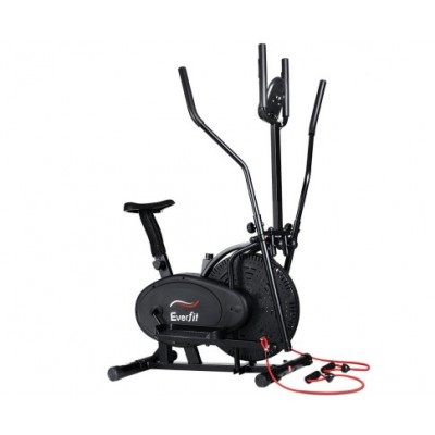 Everfit 5in1 Elliptical Cross Trainer Exercise Bike Bicycle Home Gym Fitness Machine Running Walking