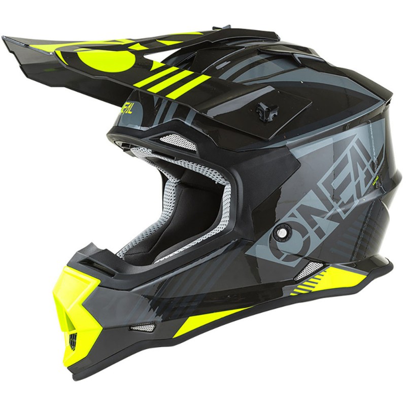 Oneal 2022 2 Series Rush Helmet V.22 Grey/Neon Yellow Youth LG 51/52cm Oneal 2022 2 Series Rush Helmet V.22 Grey/Neon Yellow Youth LG 51/52cm