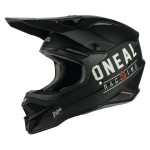 Oneal 2022 3 Series Dirt Helmet Adult Black/Grey LG