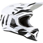 Oneal 2022 3 Series Vertical Helmet V.22 Black/White Adult 59/60CM (LG)