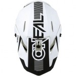 Oneal 2022 3 Series Vertical Helmet V.22 Black/White Adult 55/56CM (SM)