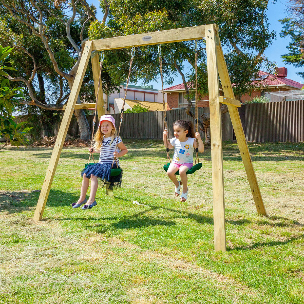 Lifespan Holt 2Station Timber Swing Set
