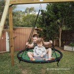 Lifespan Oakley Swing Set with 1m Spidey Web Swing