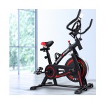 Spin Exercise Bike Flywheel Fitness Commercial Home Workout Gym Machine Bonus Phone Holder Black Spin Exercise Bike Flywheel Fitness Commercial Home Workout Gym Machine Bonus Phone Holder Black