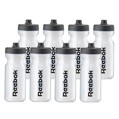 Reebok Water Bottle (500ml Clear) Pack of 8
