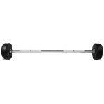 Lifespan ALPHA Series 100kg Fixed Barbell Set + Stand