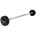 Lifespan ALPHA Series 100kg Fixed Barbell Set + Stand