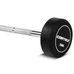 Lifespan ALPHA Series 100kg Fixed Barbell Set + Stand