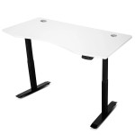 Lifespan V-FOLD Treadmill with ErgoDesk Automatic Standing Desk 1500mm in White