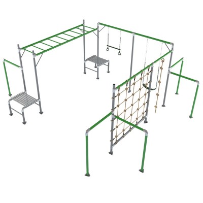 Junior Jungle Panama Monkey Bar Climb and Swing Play Centre