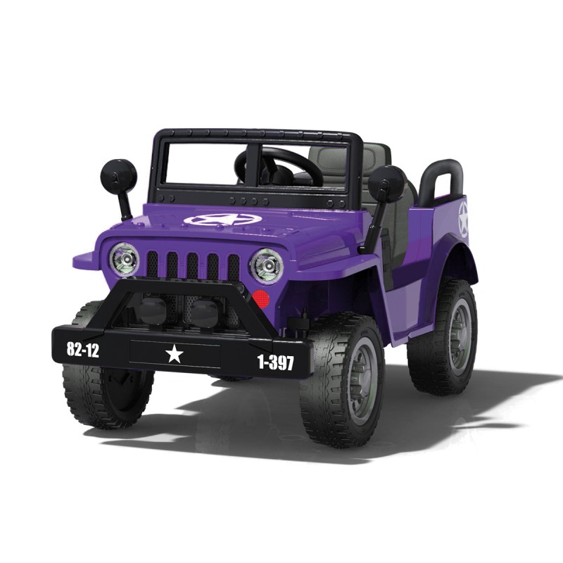 Go Skitz Sarge 12V Electric Ride On - Purple