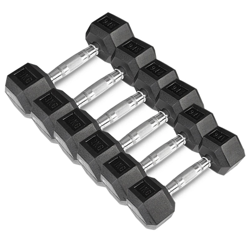 Lifespan CORTEX Hex Dumbbell 1kg to 3kg (Set) Lifespan CORTEX Hex Dumbbell 1kg to 3kg (Set)