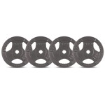 Lifespan CORTEX BN-11 Exercise FID Bench + 85kg Olympic Tri-Grip Weight Plate and Dumbbell Package