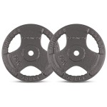 Lifespan CORTEX BN-11 Exercise FID Bench + 85kg Olympic Tri-Grip Weight Plate and Dumbbell Package