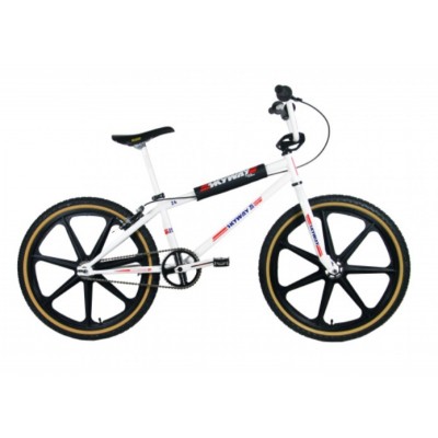 Skyway 2022 TA 24 PRO Replica BMX Bike White/Black Wheel