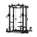 LSG GRK-100 6-in-1 Multifunction Home Gym/Power Rack with Cable Crossover