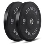 Lifespan CORTEX Starter 90kg Black Series Bumper Plate V2 Package