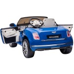 Bentley Mulsanne Kids 12V Electric Ride On  - Blue