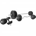 Lifespan CORTEX 90kg EnduraShell Barbell Weight Set Lifespan CORTEX 90kg EnduraShell Barbell Weight Set