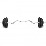 Lifespan CORTEX 40kg EnduraShell Curl Bar Weight Set Lifespan CORTEX 40kg EnduraShell Curl Bar Weight Set