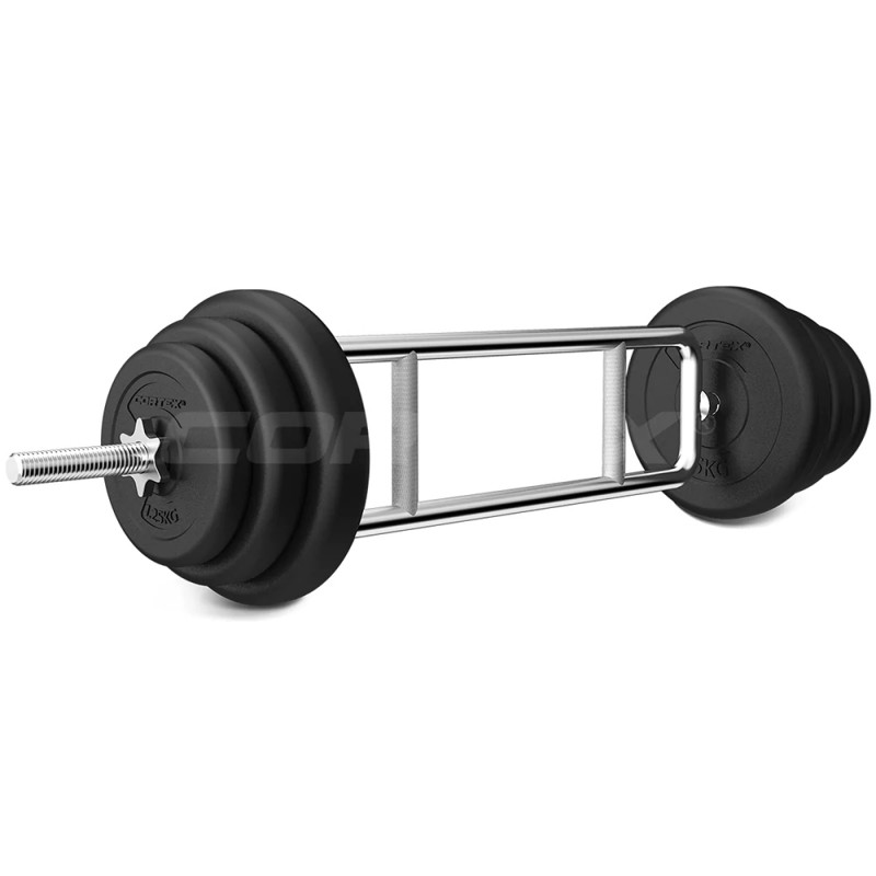 Lifespan CORTEX 40kg EnduraShell Tri Bar Weight Set Lifespan CORTEX 40kg EnduraShell Tri Bar Weight Set