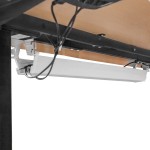 Lifespan WalkingPad M2 Treadmill with ErgoDesk Automatic Oak Standing Desk 1500mm + Cable Management Tray