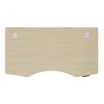 Lifespan ErgoDesk Automatic Standing Desk 1500mm (Oak) + Cable Management Tray