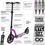 Infinity Scooters New York City NYC Series Commuter Scooters - Plum