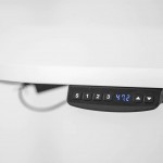 LSG Nimbus Walking Pad Treadmill + ErgoDesk Automatic Standing Desk 1800mm (White)