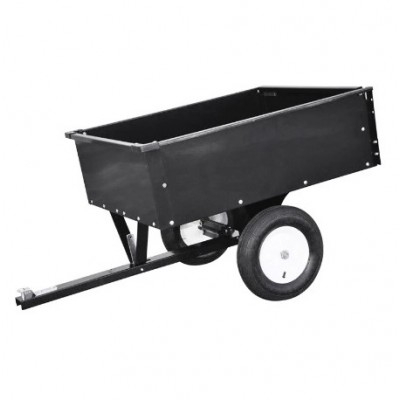 GMX ATV Trailer 227kgs Trailer Cart (also Tipper Cart) – Black