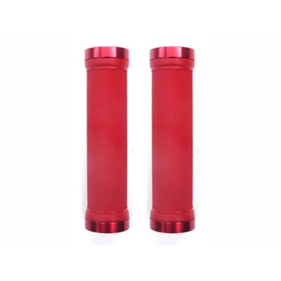 GMX Rubber Scooter/Bike Grips Red