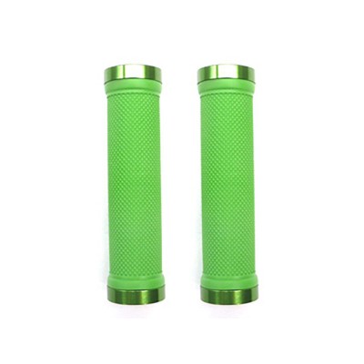 GMX Rubber Scooter/Bike Grips Green