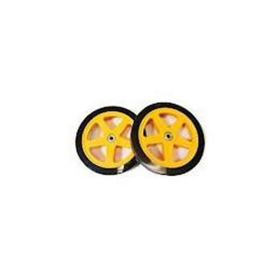 ONDA CORE Yellow Polymer Wheel/Black Tyre (Pair)