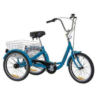 Gomier 2500 Series Shimano 6 Speed 24" Adult Tricycle - Blue