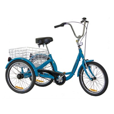 Gomier 2500 Series 6 Speed Shimano 20" Adult Trike - Blue
