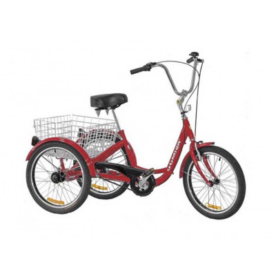 Gomier 2500 Series 6 Speed Shimano 20" Adult Trike - Red