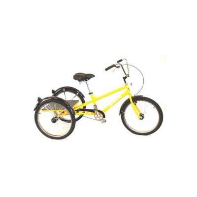 Gomier 24" 3 Speed Nextus Industrial Adult Trike - Yellow