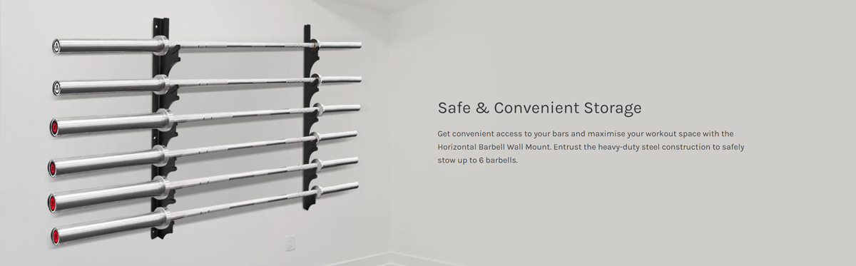 Buy 6-Tier Wall Barbell Mount Gun Rack – Go Easy Online