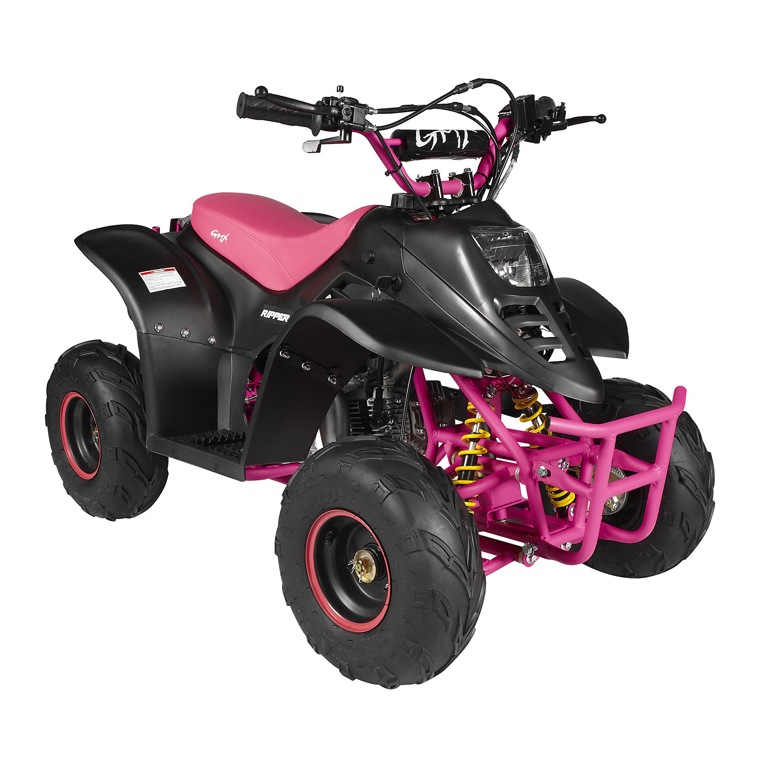 GMX 70cc Ripper-X Junior Kids Quad Bike Black Pink