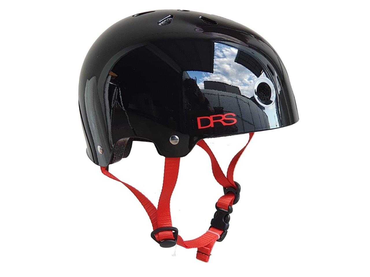 Skate Helmet-DRS Flat Black-XS/S 48-52cm DRS BMX Bike