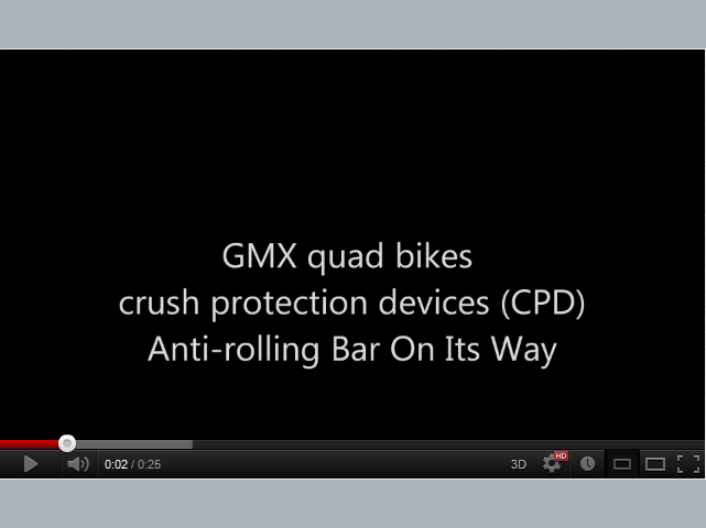 GMX Quad Bikes Anti-rolling Bar On Its Way